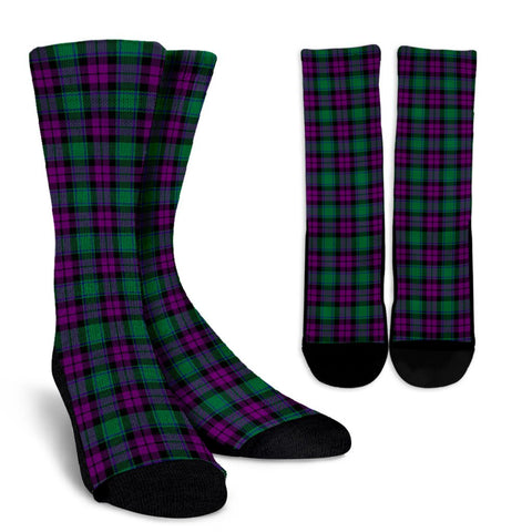 MACARTHUR-MILTON TARTAN CREW SOCKS
