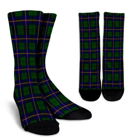 CAMICHAEL MODERN TARTAN CREW SOCKS