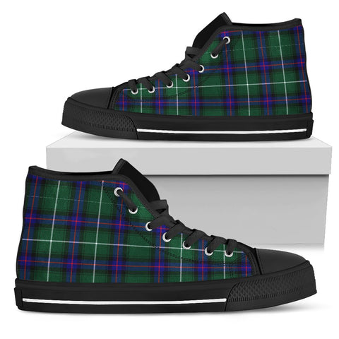MACDONALD OF THE ISLES HUNTING MODERN TARTAN CANVAS SHOES