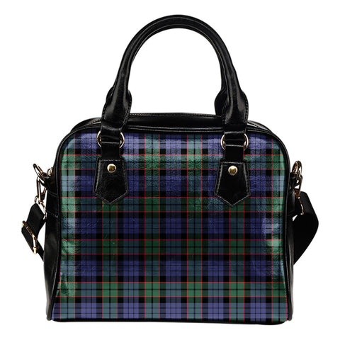 FLETCHER MODERN TARTAN SHOULDER HANDBAG