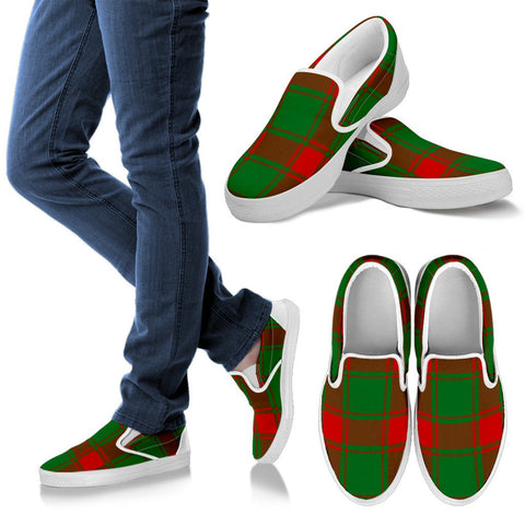 MIDDLETON MODERN TARTAN SLIP ONS