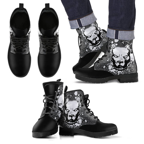 PITBULL 01 LEATHER BOOTS