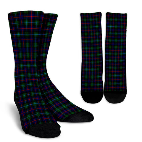 CAMPBEL OF CAWDOR MODERN TARTAN CREW SOCKS