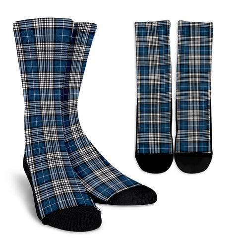 NAPIER MODERN TARTAN CREW SOCKS