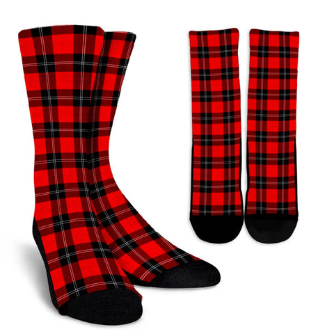 RAMSAY MODERN TARTAN CREW SOCKS