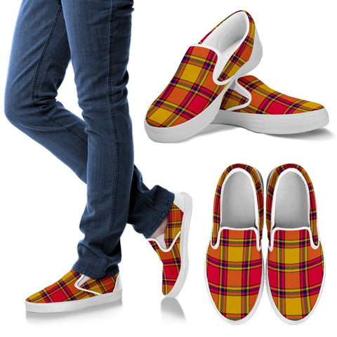 SCRYMGEOUR TARTAN SLIP ONS
