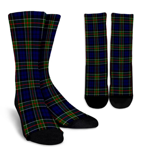 COLQUHOUN MODERN TARTAN CREW SOCKS