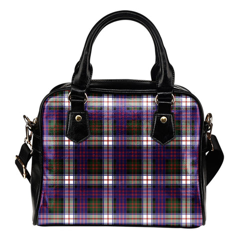 MACDONALD DRESS MODERN TARTAN SHOULDER HANDBAG