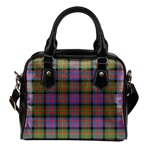 CARNEGIE ANCIENT TARTAN SHOULDER HANDBAG