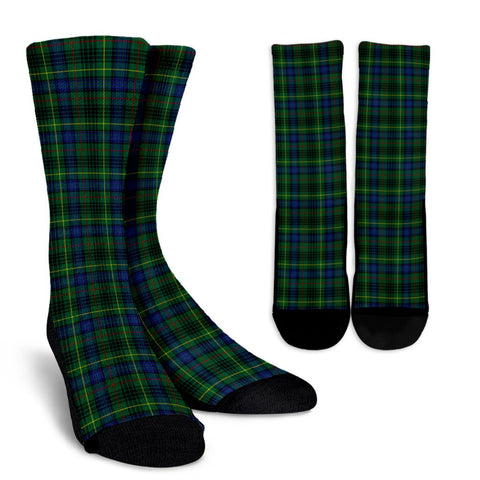 STEWART HUNTING MODERN TARTAN CREW SOCKS