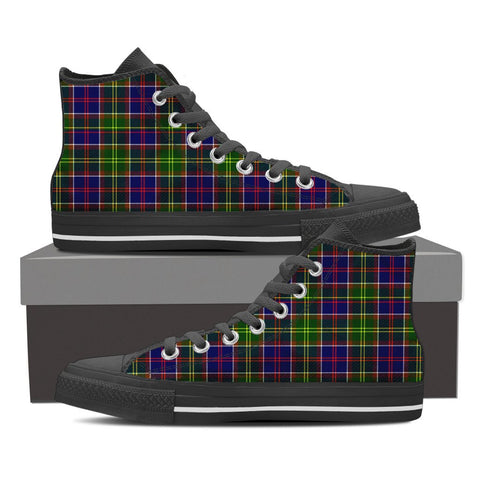 AYRSHIRE DISTRICT TARTAN CANVAS SHOES