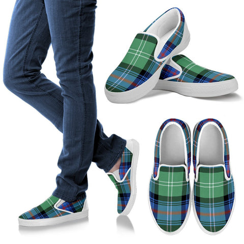SUTHERLAND OLD ANCIENT TARTAN SLIP ONS