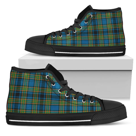 GILLIES ANCIENT TARTAN CANVAS SHOES