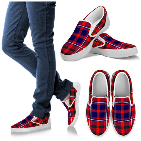 CAMERON OF LOCHIEL MODERN TARTAN SLIP ONS