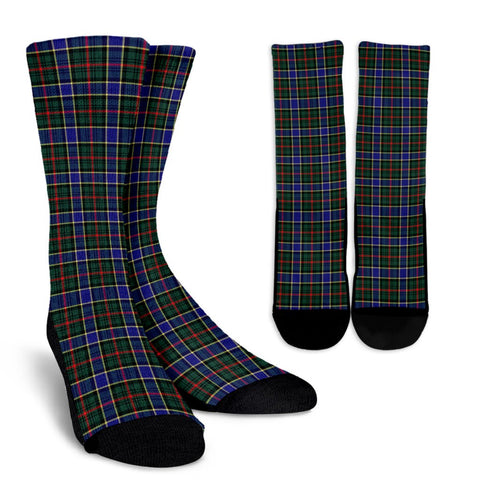 OGILVIE HUNTING MODERN TARTAN CREW SOCKS