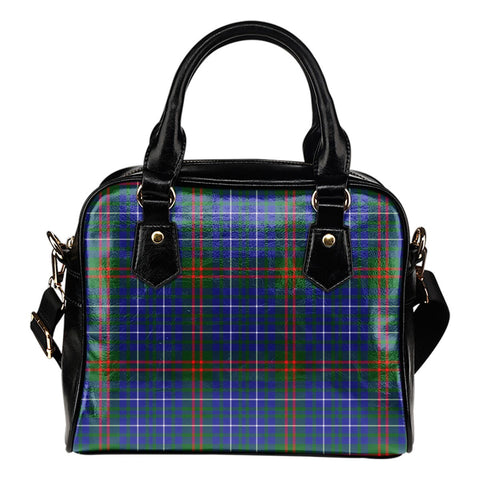 EDMONSTONE TARTAN SHOULDER HANDBAG