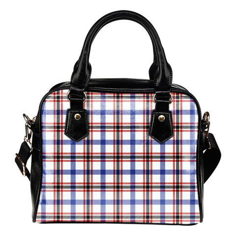 BOSWELL MODERN TARTAN SHOULDER HANDBAG