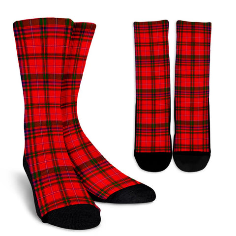 MACDOUGALL MODERN TARTAN CREW SOCKS