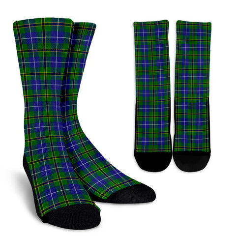 TURNBULL HUNTING TARTAN CREW SOCKS