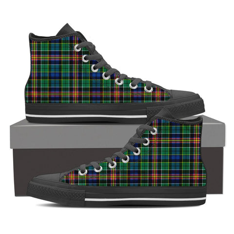 ALLISON TARTAN CANVAS SHOES