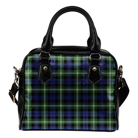 BAILLIE MODERN TARTAN SHOULDER HANDBAG