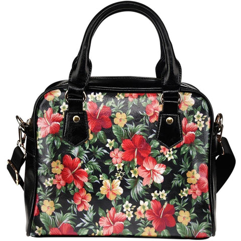 HIBISCUS SHOULDER HANDBAGS 008
