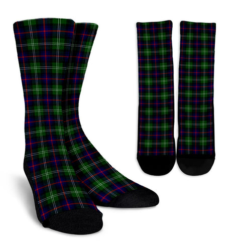 SUTHERLAND MODERN TARTAN CREW SOCKS