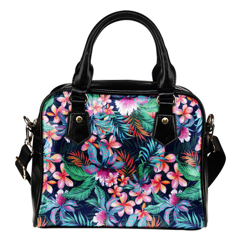 HAWAII BLOOM SHOULDER HANDBAG