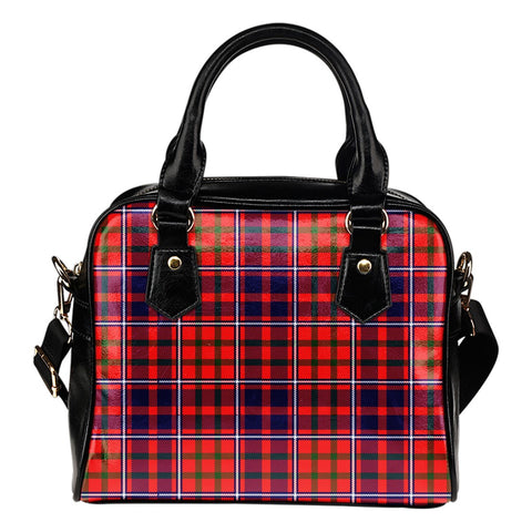 CAMERON OF LOCHIEL MODERN TARTAN SHOULDER HANDBAG