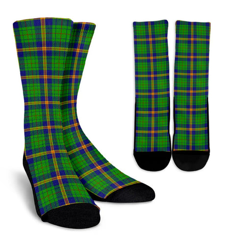 NEW MEXICO TARTAN CREW SOCKS