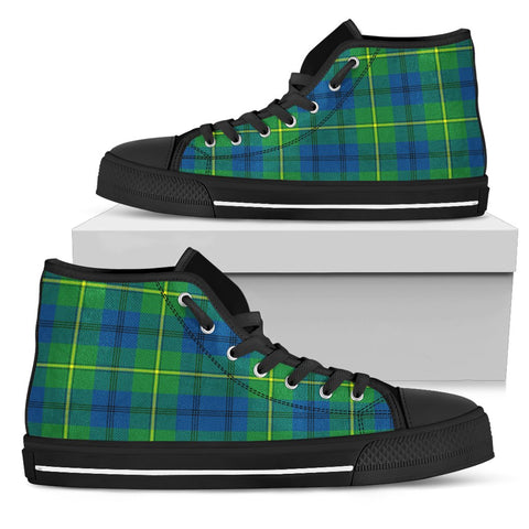 JOHNSTON ANCIENT TARTAN CANVAS SHOES