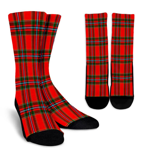 DRUMMOND OF PERTH TARTAN CREW SOCKS