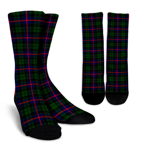MORRISON MODERN TARTAN CREW SOCKS
