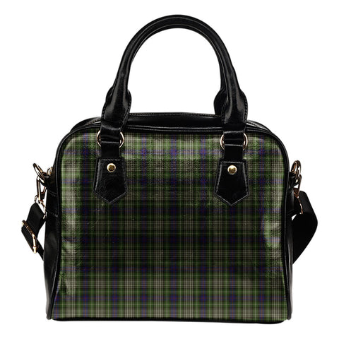 DAVIDSON TULLOCH DRESS TARTAN SHOULDER HANDBAG
