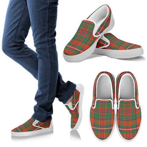MACKINNON ANCIENT TARTAN SLIP ONS