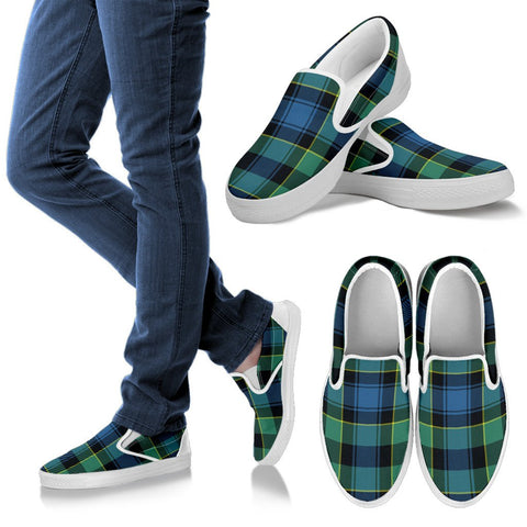 MOUAT TARTAN SLIP ONS