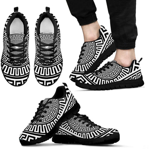 GREEK PATTERN SHOES