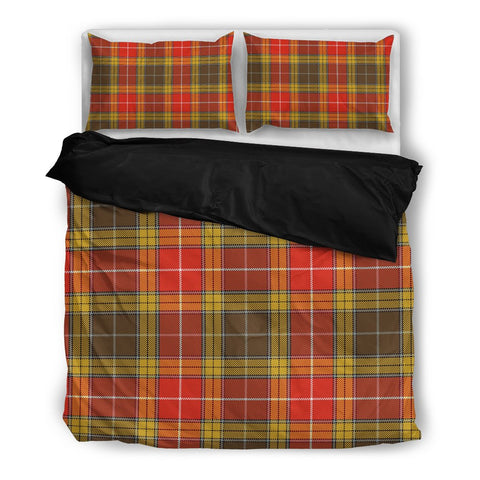 BUCHANAN OLD SET WEATHERED TARTAN BEDDING SET