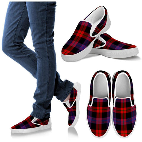 BROW MODERN TARTAN SLIP ONS