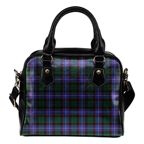 GUTHRIE MODERN TARTAN SHOULDER HANDBAG