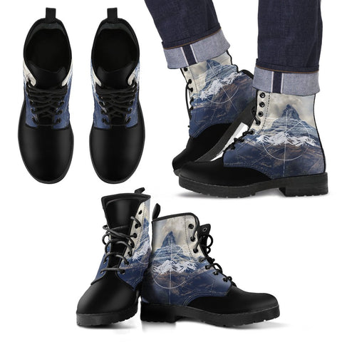 THE MOUNTAINS LEATHER BOOTS