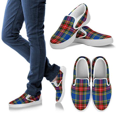 MACBETH MODERN TARTAN SLIP ONS