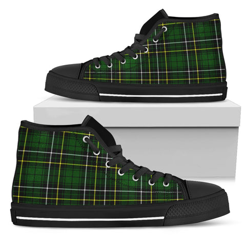 MACALPINE MODERN TARTAN CANVAS SHOES