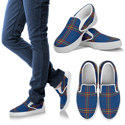 MACLAINE OF LOCH BUIE HUNTING ANCIENT TARTAN SLIP ONS