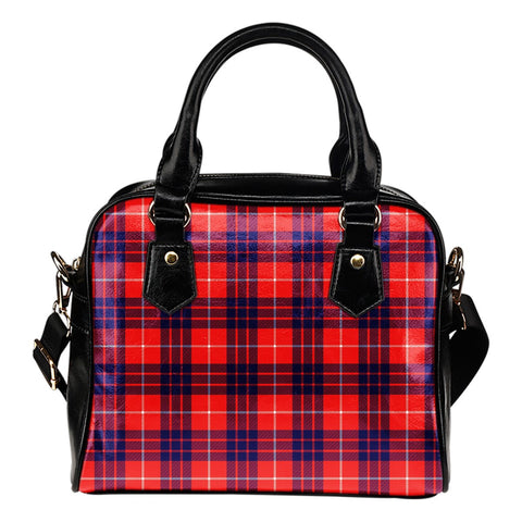 HAMILTON MODERN TARTAN SHOULDER HANDBAG