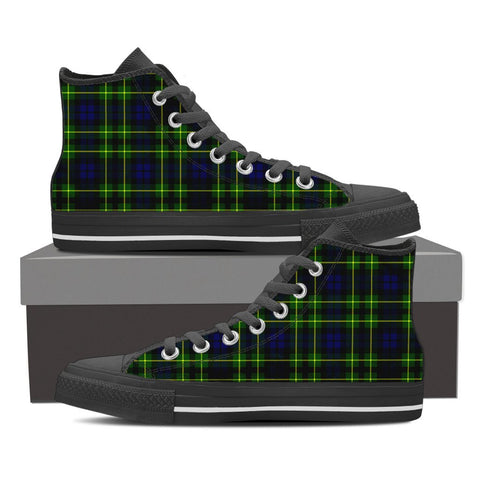 CAMPBELL OF BREADALBANE MODERN TARTAN CANVAS SHOES