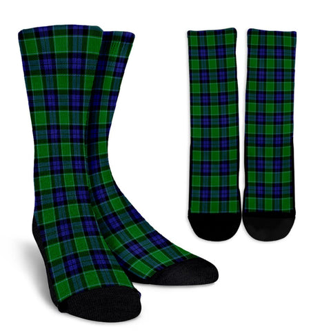 GRAHAM OF MENTEITH MODERN TARTAN CREW SOCKS