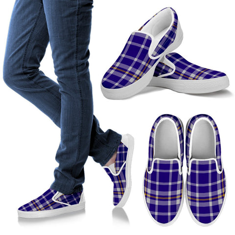 OCHTERLONY TARTAN SLIP ONS