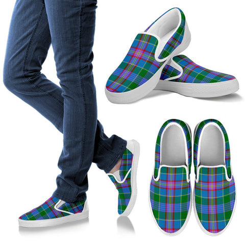PITCAIRN HUNTING TARTAN SLIP ONS