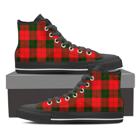 ERSKINE MODERN TARTAN CANVAS SHOES